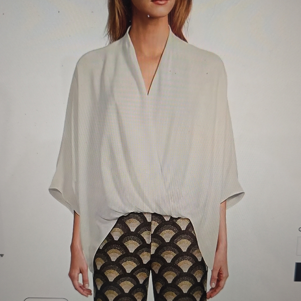 Elegant White Women's Top